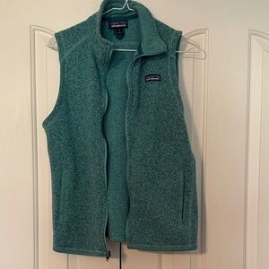 Patagonia Teal Fleece Vest